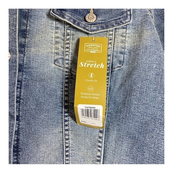 Denim Blue Women's Jacket - Picture 3 of 6